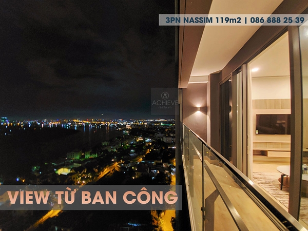 Bán 3 phòng ngủ Nassim Thảo Điền view sông 119m2 | Top những căn đẹp nhất Nassim Thảo Điền